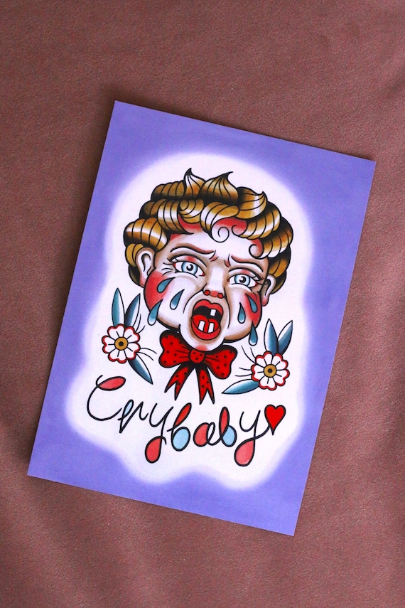 Crybaby Tattoos - Exploring Ideas and Meanings - tattoo beginners