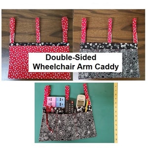 Double-Sided Wheelchair Caddy Pattern