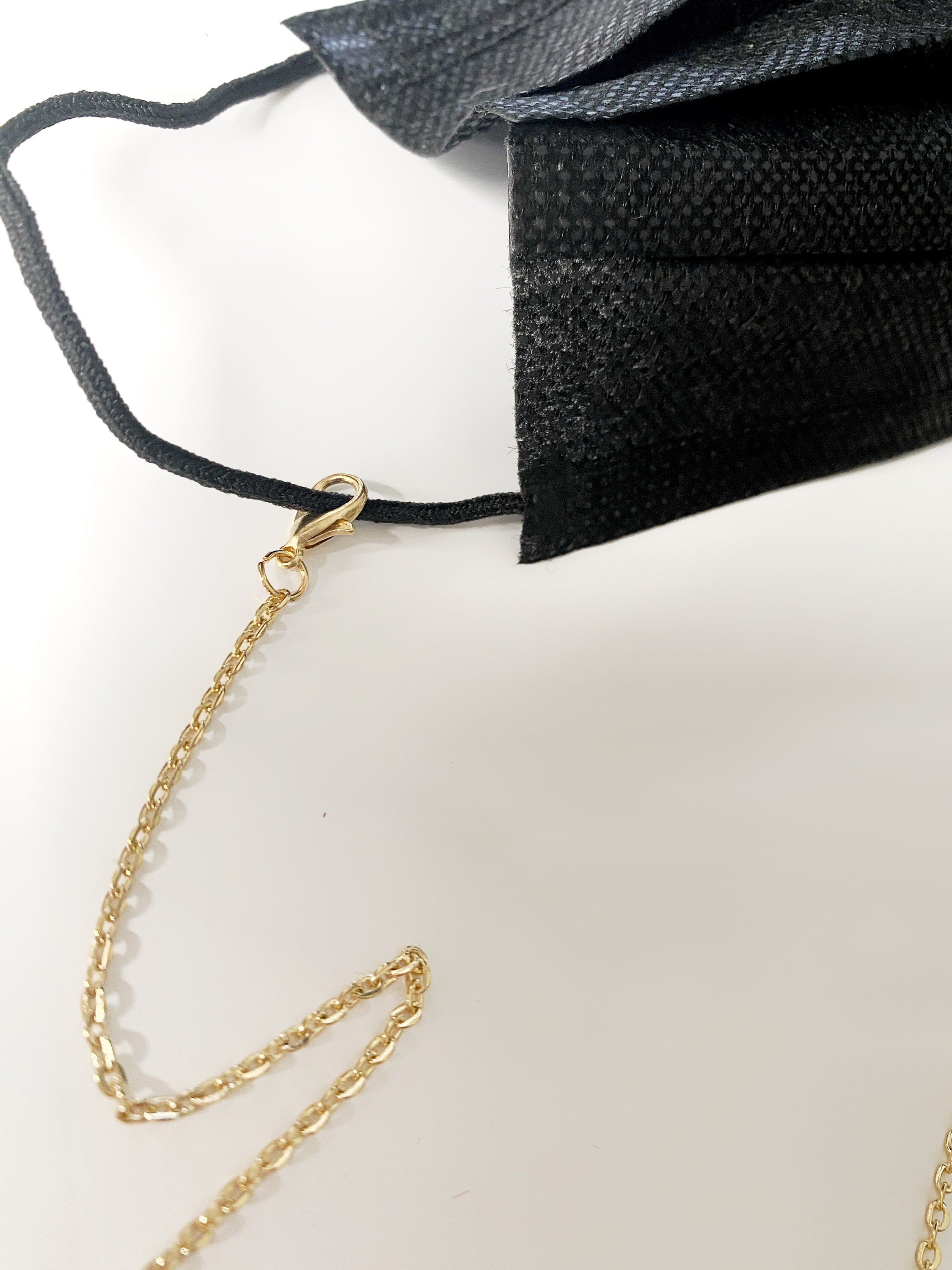 Mask Chain HolderMask LanyardMask ChainMask HolderGold Etsy