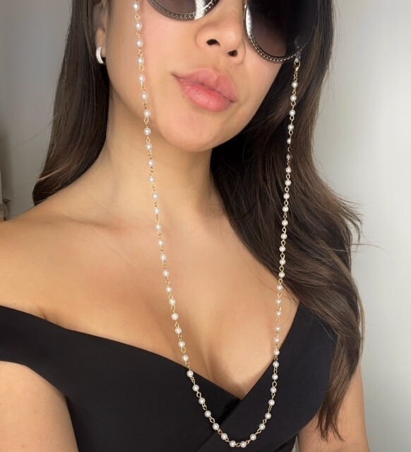 Diamante glasses sale chain