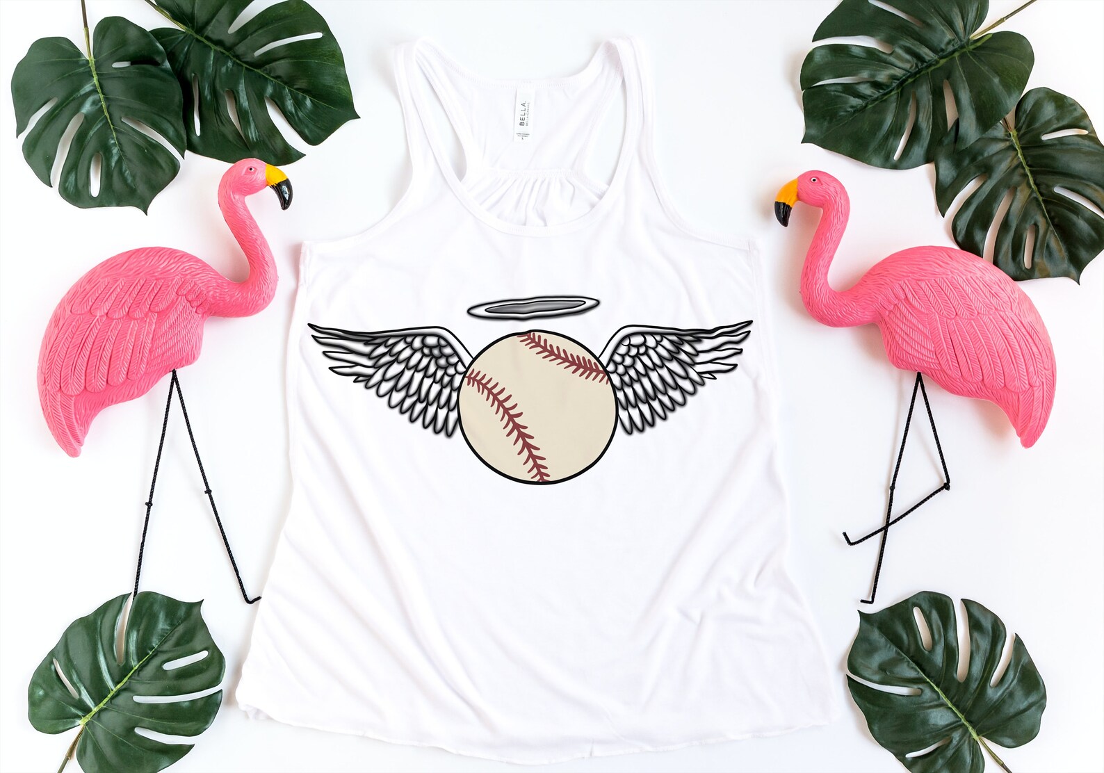 Softball Png Angel Wing Softball Svg Baseball Cut File Etsy