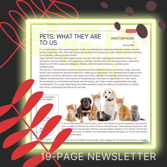 Pet Domestication Newsletter: Animal History, Spring 2025 (PDF)