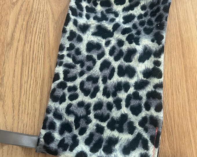 Small Animal Hammock - reversible hanging hammock with loops, about 12x7 inches