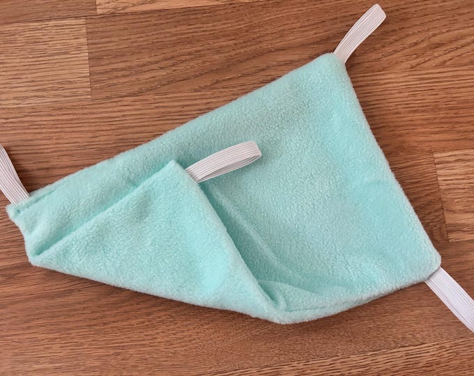 Mini Fleece Small Animal Hammock: Hanging Pet Bed