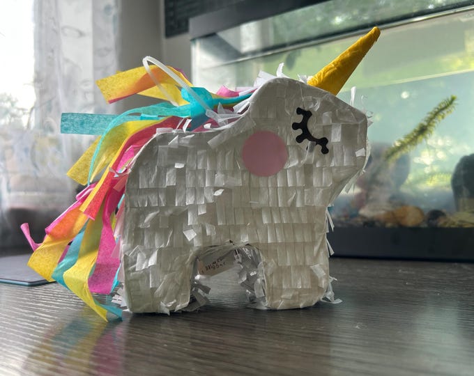 Piñata for Rats! Filled with foraging items for rats!