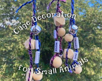 Cage Accessory for Rats, Hamsters, Guinea Pigs, and Rats , hanging decorations for small animals