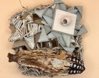 Seagrass Small Animal Activity Mat, Natural Enrichment Toy