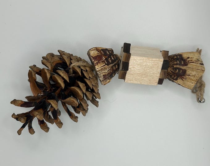 Natural Small Animal Toy, enrichment toy, boredom breaker