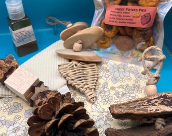 Rat Enrichment Kit: Hammock, Soap, Sweet Potato Treats & Toys