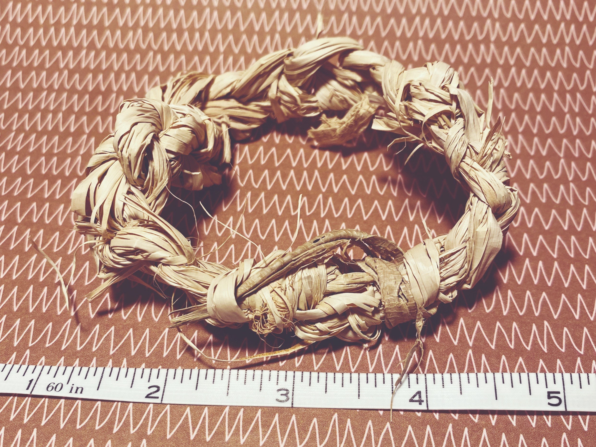 Raffia Toy for Small Animals, Enrichment for Rats, Mice, Hamsters