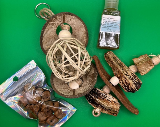 Small Animal Complete Care Bundle with Toys, Treats, and Soap, Kit for Rats, Mice, Hamsters, Rabbits, Guinea Pigs