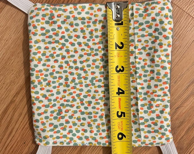 Mini Small Animal Hammock - hanging pet hammock with elastic loops, about 6x6 inches