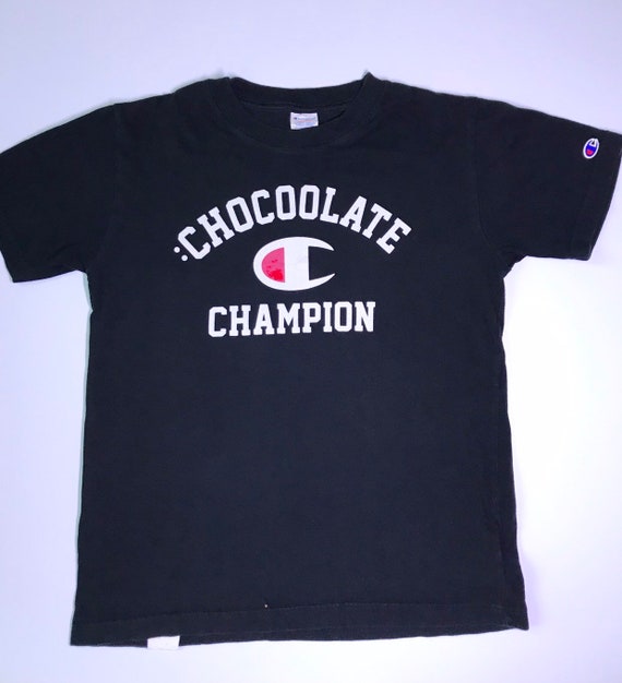 chocolate champion hoodie