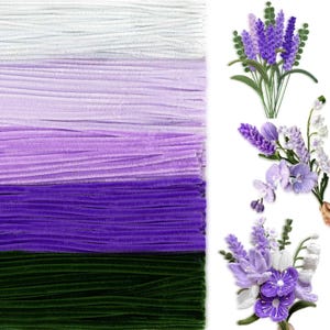 500 Pieces Pipe Cleaners Chenille Stems 12 Inch Craft Supplies Bulk for DIY Art and Craft Projects Creative Gift Wrapping Party Decorations