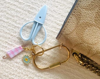 Needlepoint Key Chain Tool Kit | Super Snips Scissors & Needle Threader
