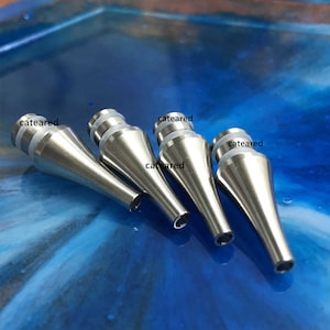 Cateared Stainless Steel  Diamond Painting Tips for Resin Diamond Painting Pen, Set of 4