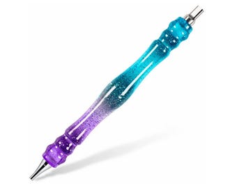 Bolígrafo de pintura de diamantes de resina CATEARED hecho a mano para la afición por la pintura de diamantes