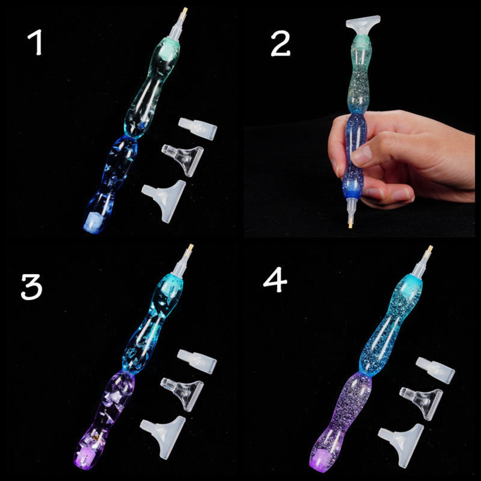 Handmade Resin Diamond Painting Pen for Diamond Painting Hobby Etsy