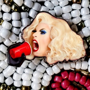 Hard Enamel Katya Zamolodchikova Pin