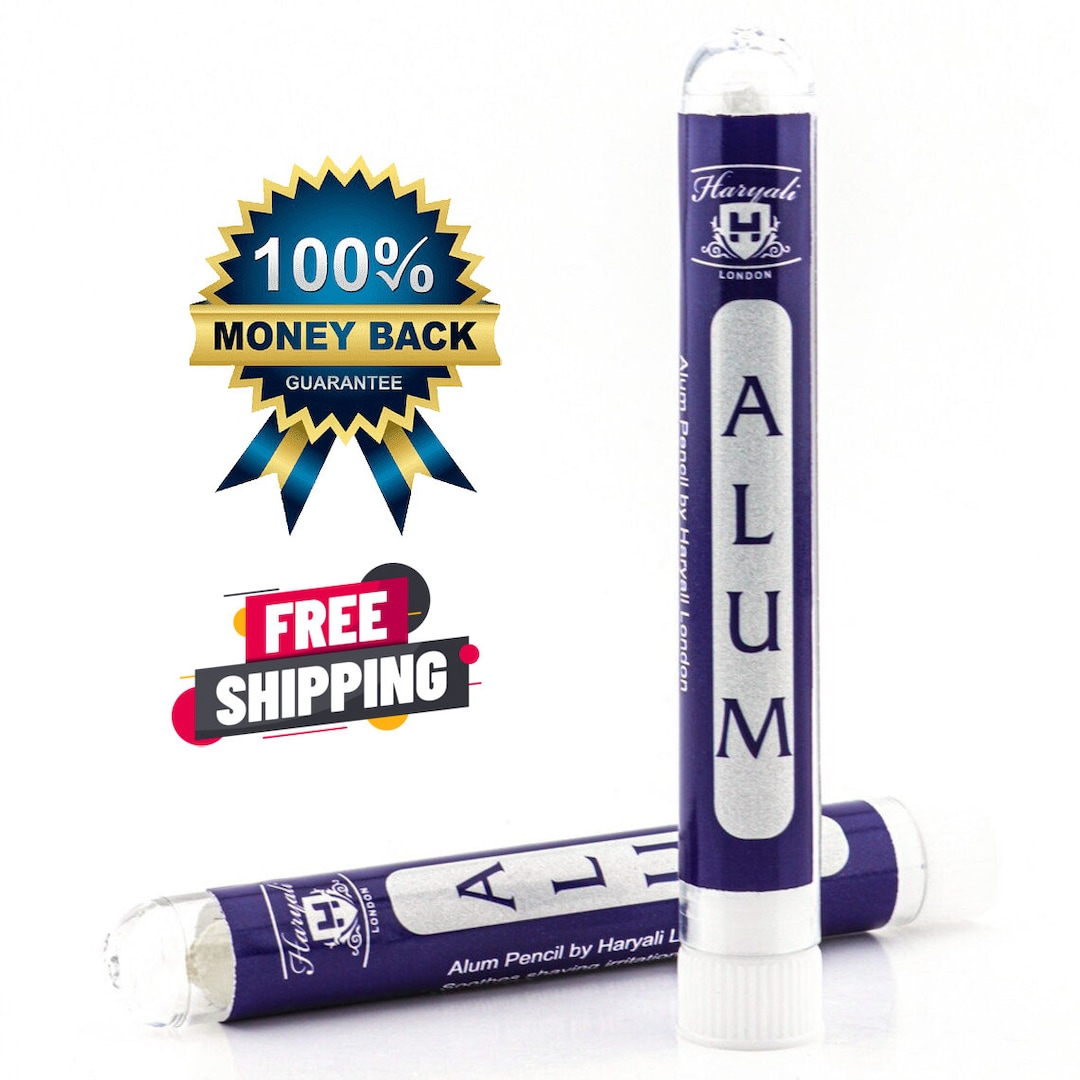 Styptic Alum Stick Pencil Men's Shaving Balm Aftershave Cut Blood