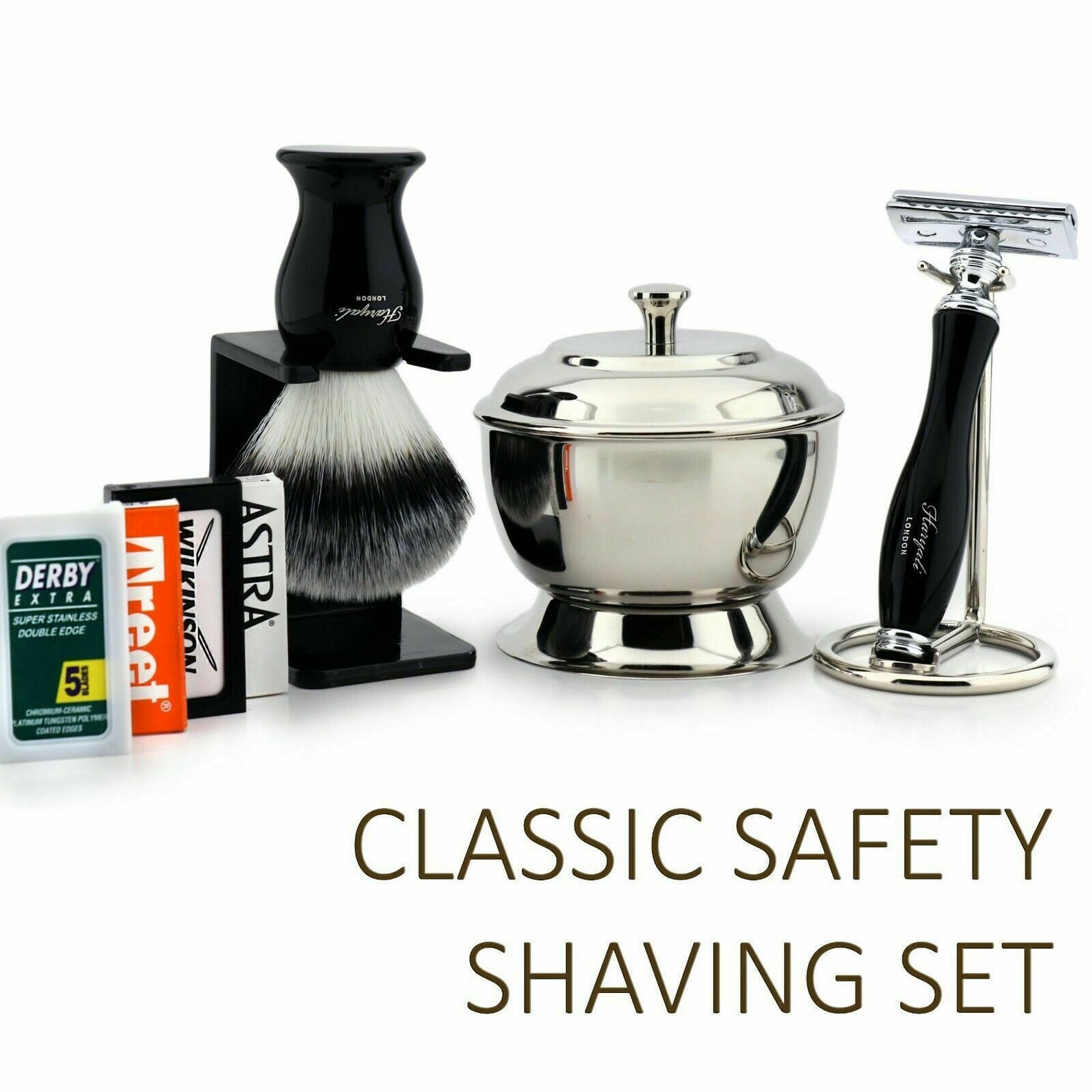 6piece Best Travel Shaving Kit Set Men's Grooming Luxury Etsy UK