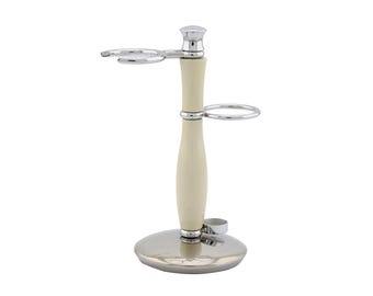 Support pour rasoir de sûreté et brosse de style vintage - Haryali London