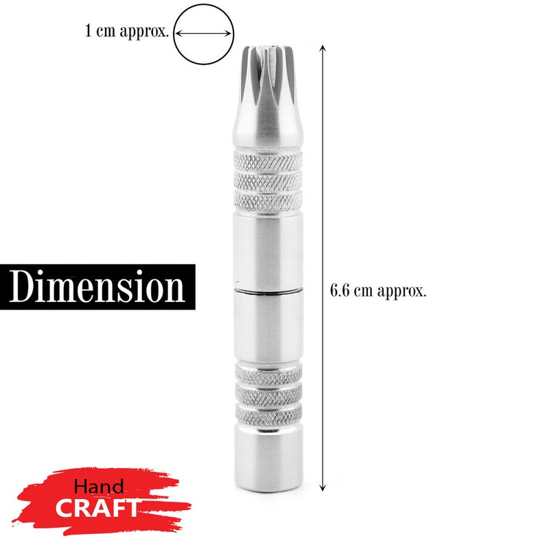 Manual Mini Nose and Ear Trimmer Stainless Steel Shaver Hair Cut Clipper Nose Hair Removal image 3