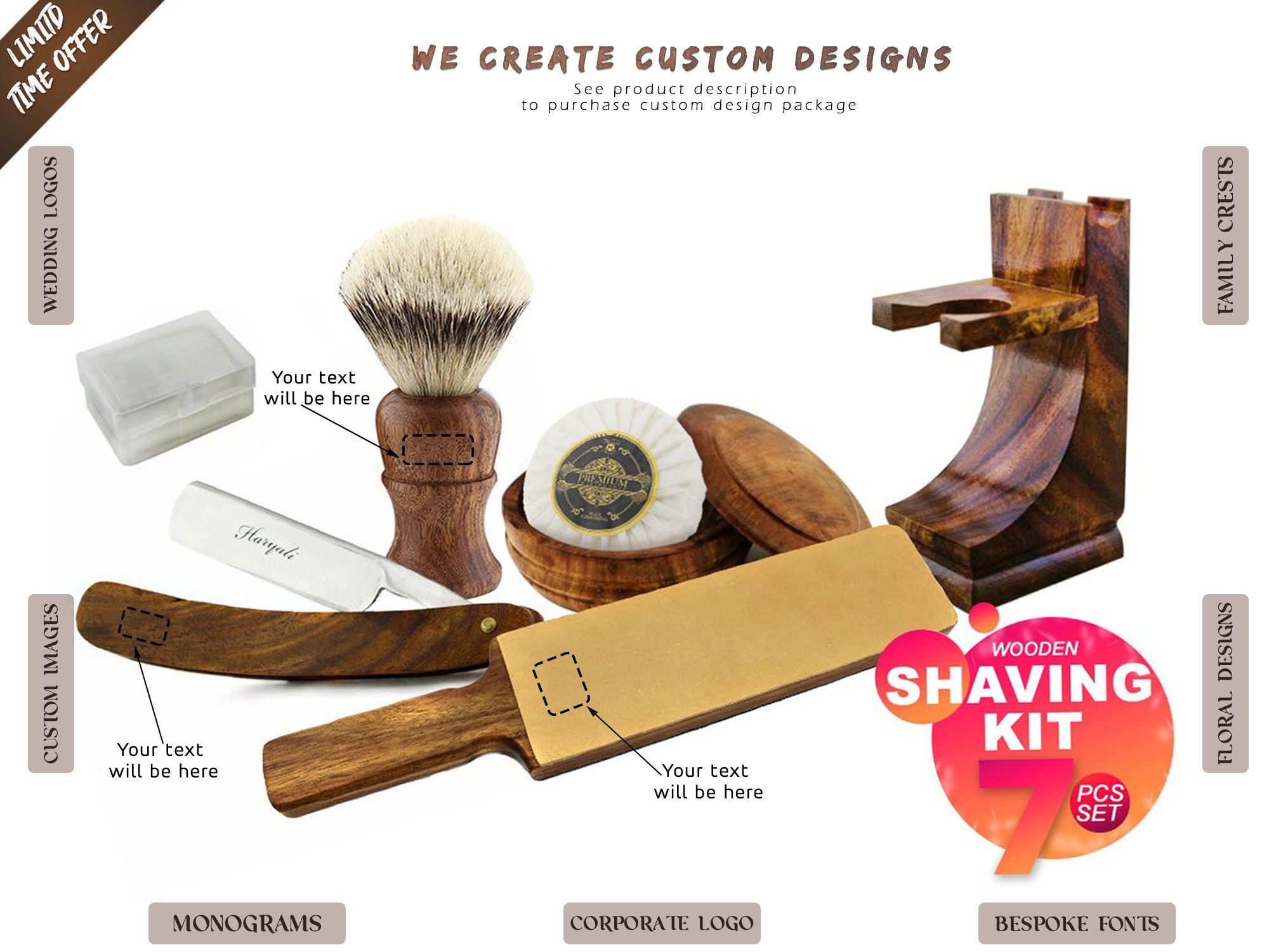 beard shaving set