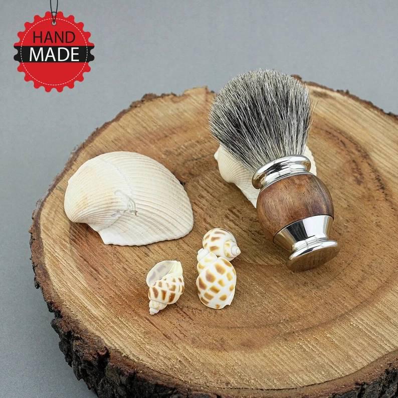 Pennello Da Barba BIG Tasso Silver • Lorenzi Milano - Foto 7