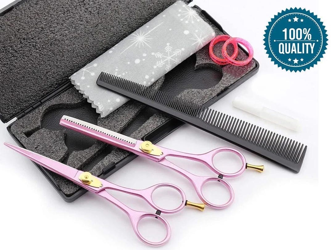 Professionelle Haarschere 15,2 Cm - Friseurschere Aus Edelstahl Mit Verstellbarer Schraube Für Salon & Heimgebrauch