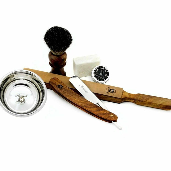 Straight Edge Razor and Strop Etsy