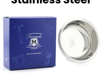 Stainless Steel Shaving Bowl Shaving Dish for Perfect Shave