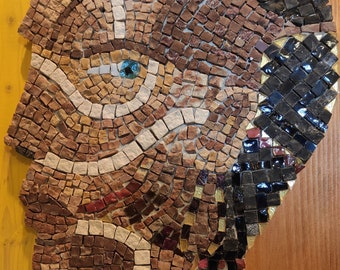 African Head Mosaic