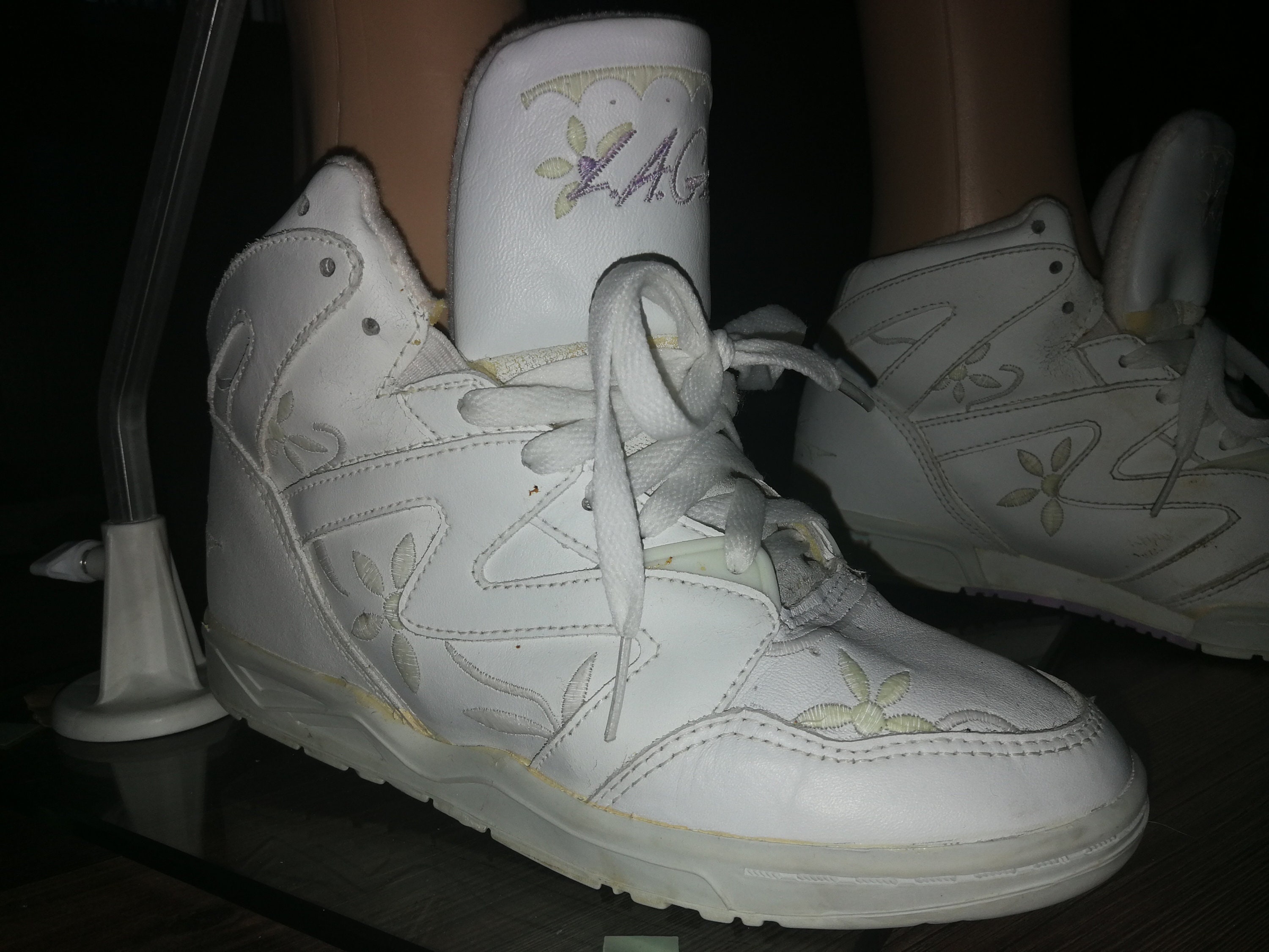 80s high top sneakers