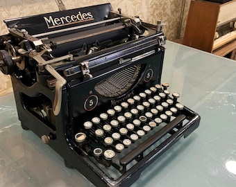 Mercedes Office Typewriter| Working Typewriter | Old Typewriter | Antique Typewriter | Vintage Typewriter