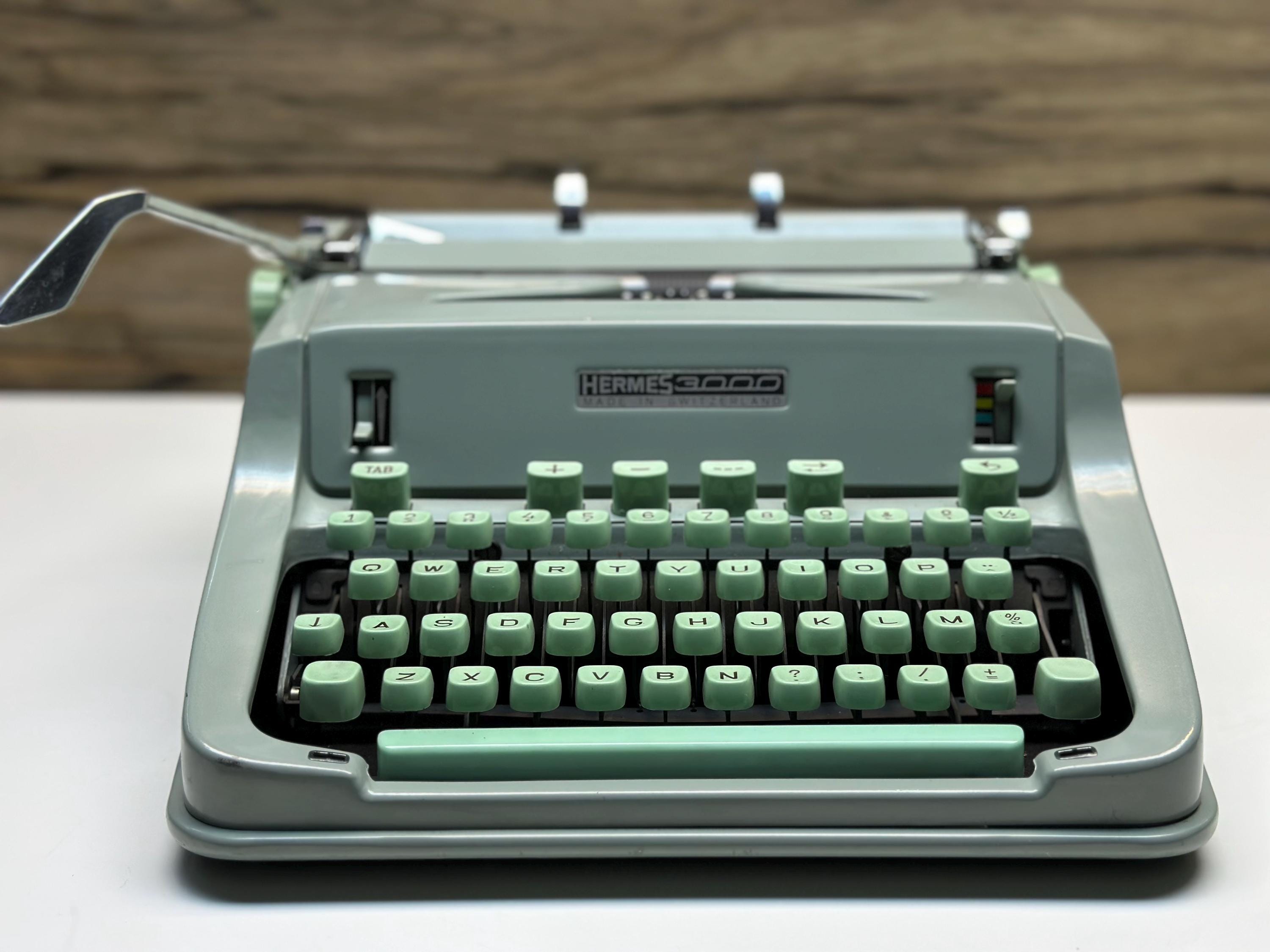 Hermes 3000タイプライター | 完全オリジナルタイプライター | 1965年