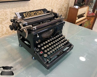 Fortuna Typewriter | Antique Typewriter- Vintage Typewriter Working