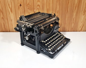 Underwood Typewriter 1925 | Vintage Elegance | Antique Charm | Home Decor | Vintage Gifts | Office Gift- Vintage Typewriter Working