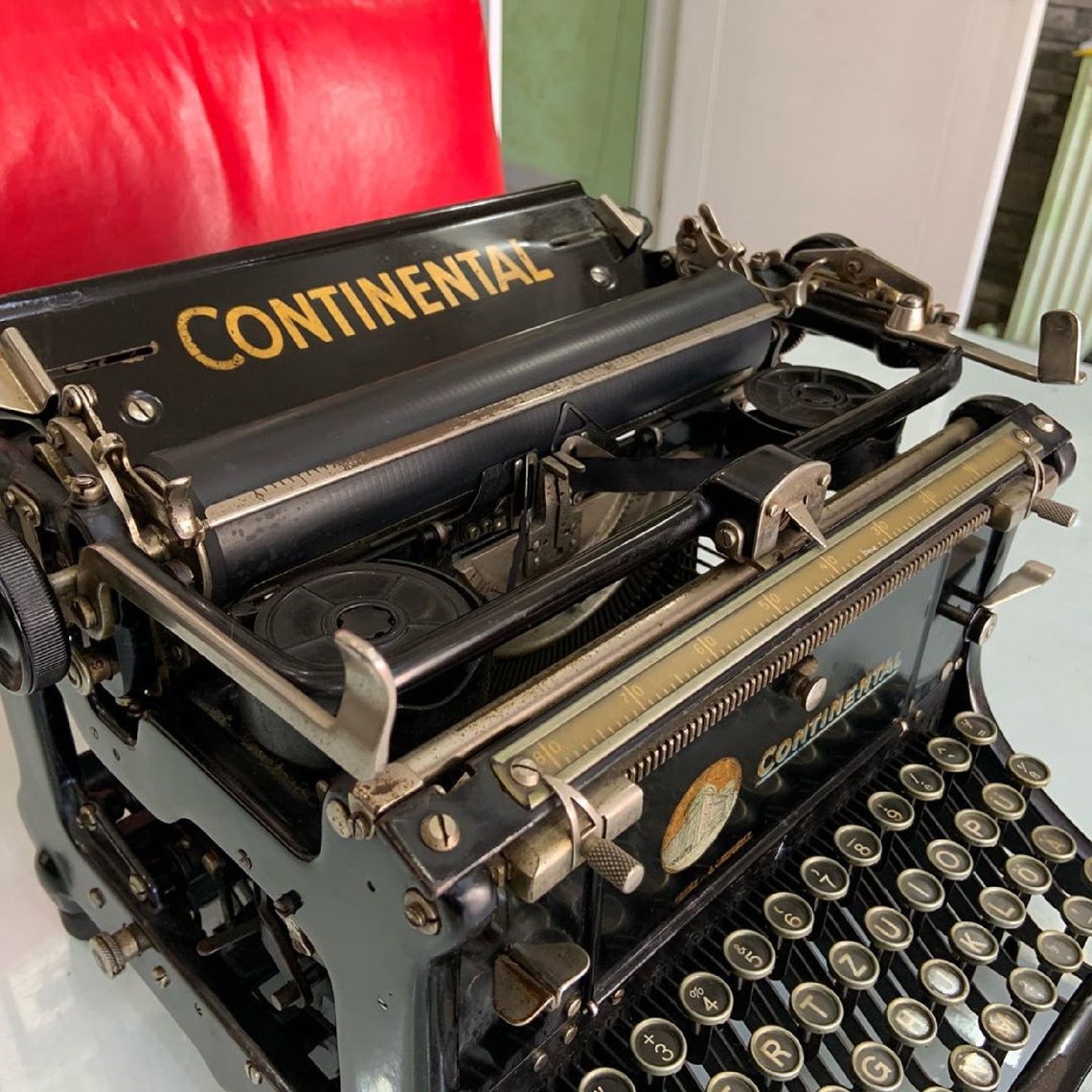 Continental Typewriter Etsy