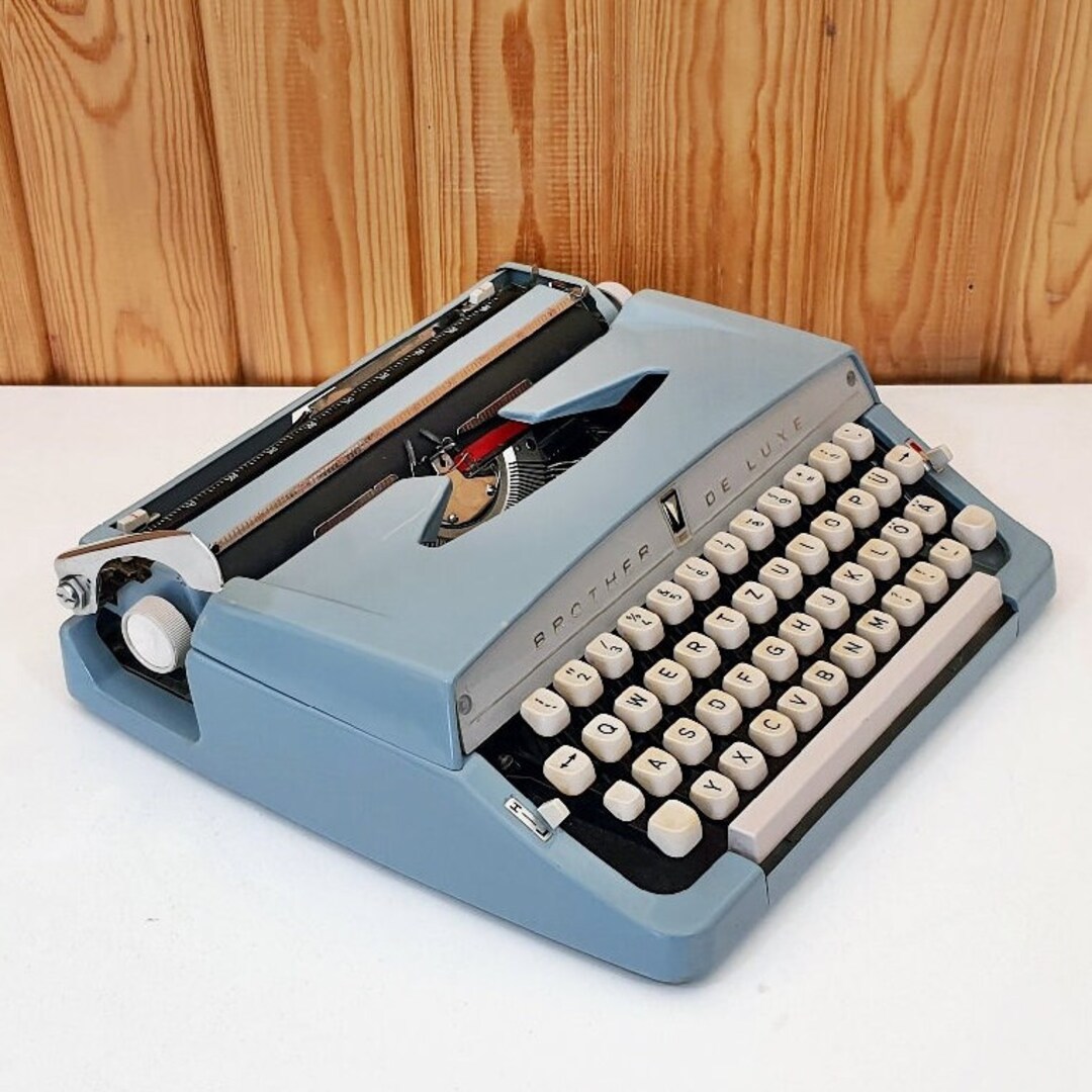 ブラザー Brother タイプライター ビンテージ レトロ Vintage Brother Typewriter - Full Original, Fully