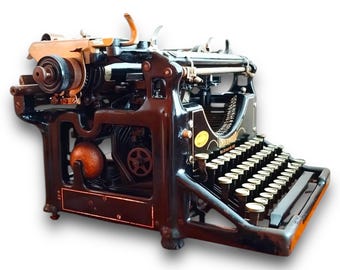 Underwood Typewriter 1925: Restored German-Made Antique,Working Typewriter | Customs Paid!