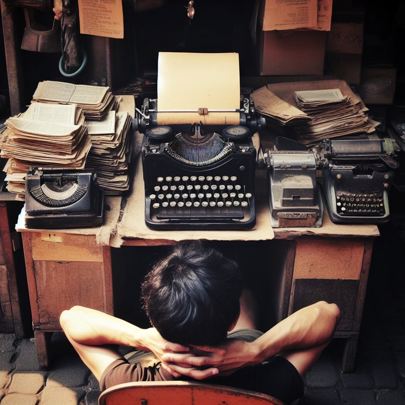 Restored Underwood Typewriter: Working Antique Gift,working Typewriter ...