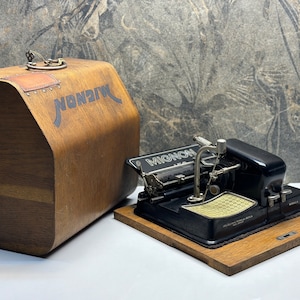 Mignon Model 4 Vintage Typewriter | Classic Manual Typewriter | Retro Office Decor | Unique Gift for Writers & Collectors