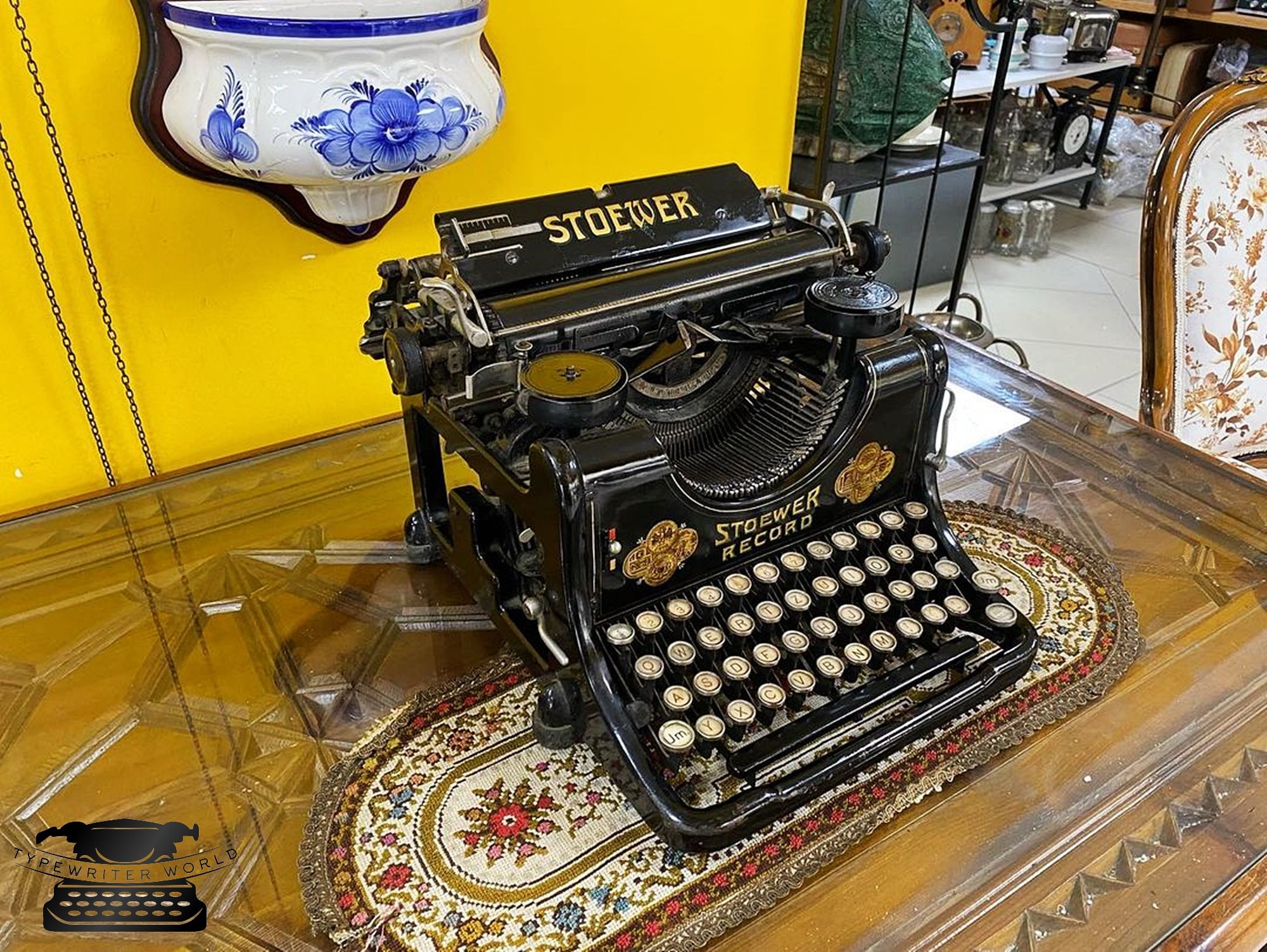 STOWERタイプライター：復元されたアンティークヴィンテージタイプ