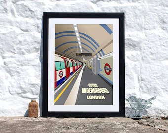 Metropolitana di Camden Town Londra, stazione della metropolitana. Città di Londra Regno Unito, souvenir di Londra, ricordo delle vacanze