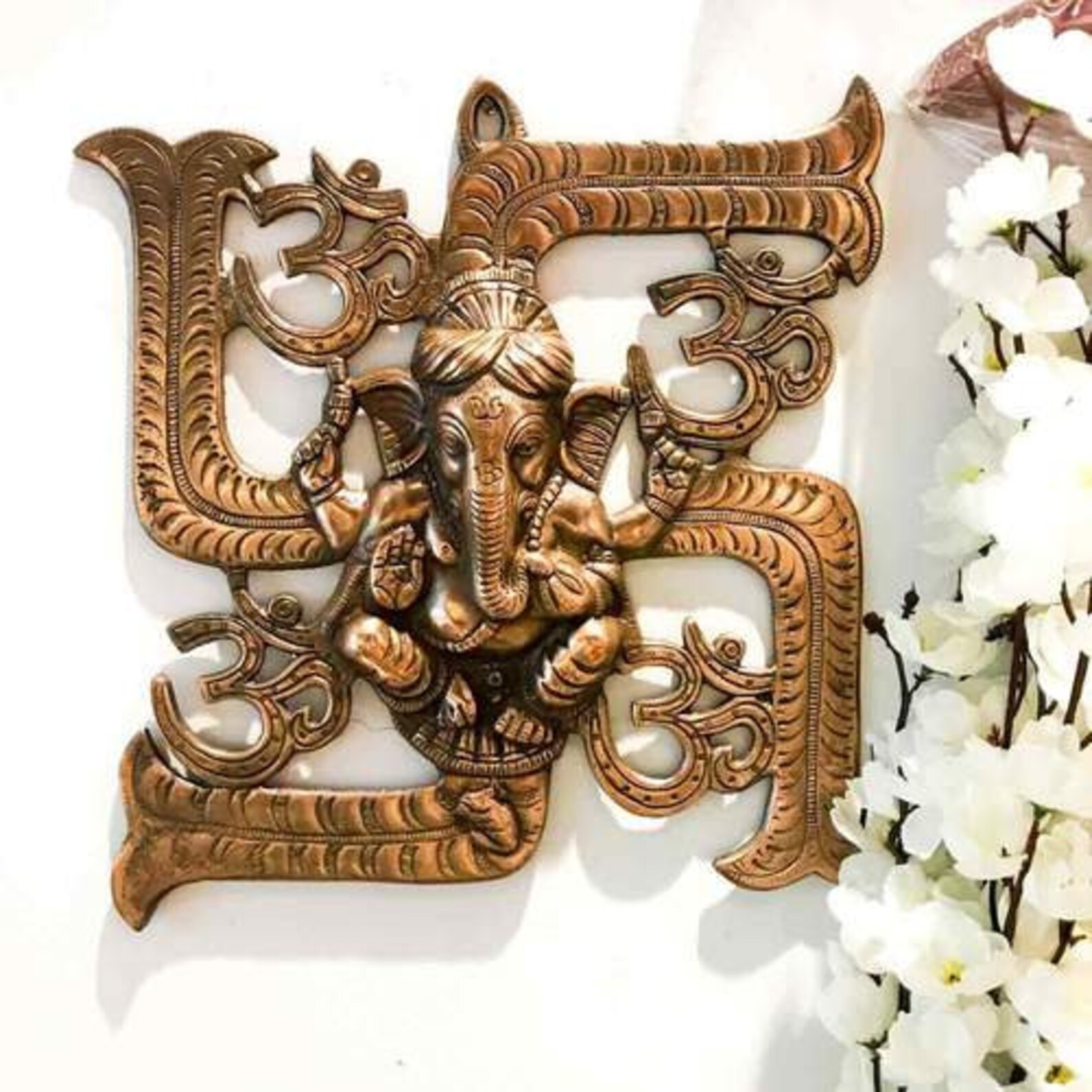 13 Ganesha wall art / Ganesh wall decore / Hindu God Etsy