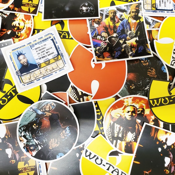 Wu Tang - Pack of 10 Stickers