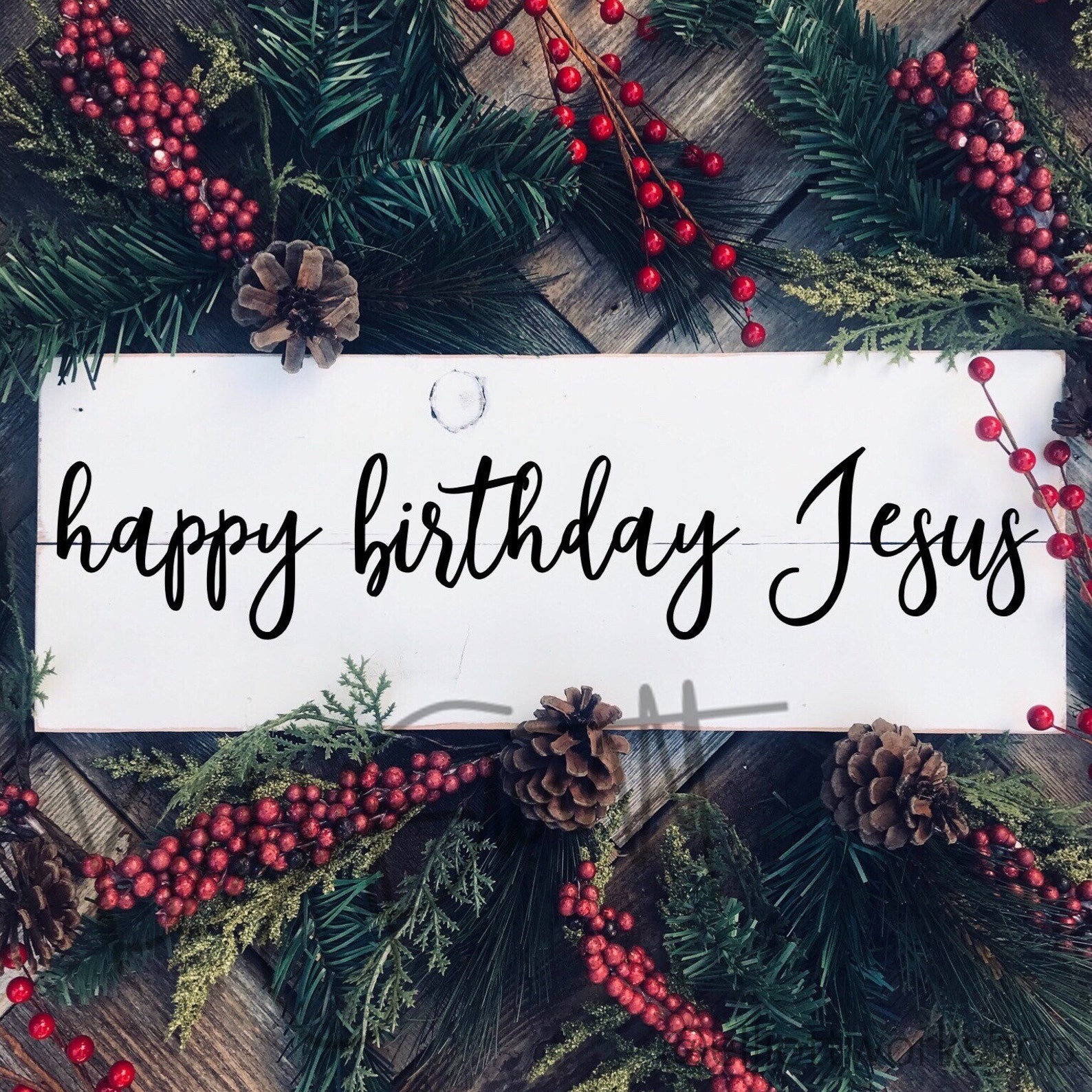 Happy Birthday Jesus Christmas 