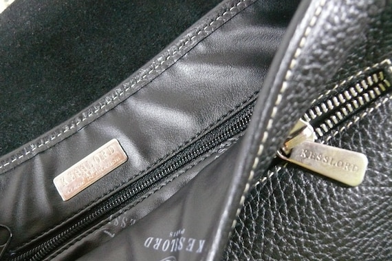 KESSLORD PARIS Made in France Leather Saddle Handbag - Etsy