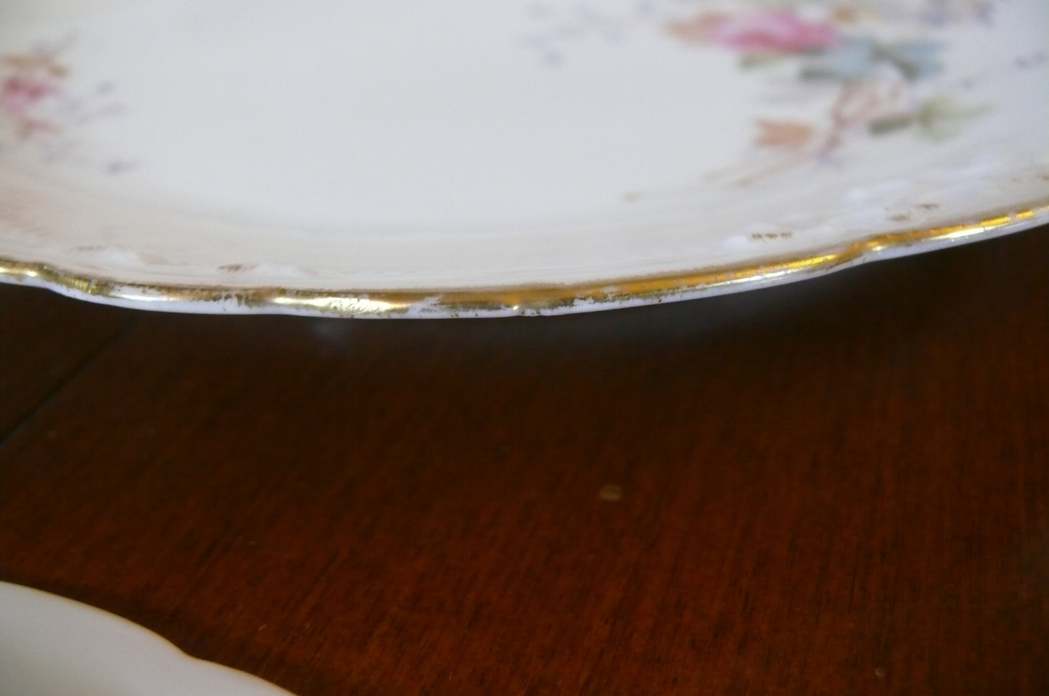 4 Antique LIMOGE FRANCE PLATES Textured Hand Painted Etsy